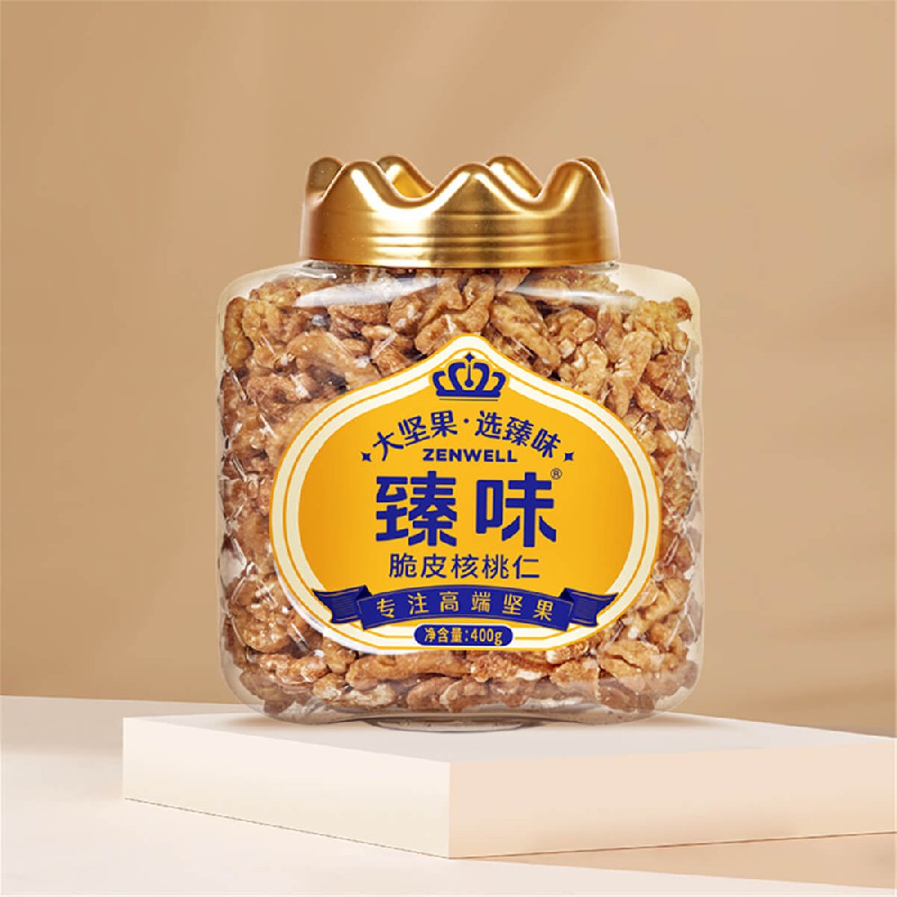 皇家罐装-脆皮核桃仁  400g